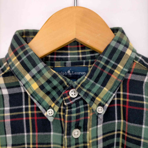 ラルフローレン RALPH LAUREN BD 長袖チェックシャツ メンズ L(16/18)