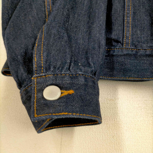 ジーユー GU 4P 濃紺デニムジャケット メンズ JPN:XL