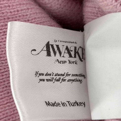 アウェイクニューヨーク Awake NY スターロゴ ビーニー レディース