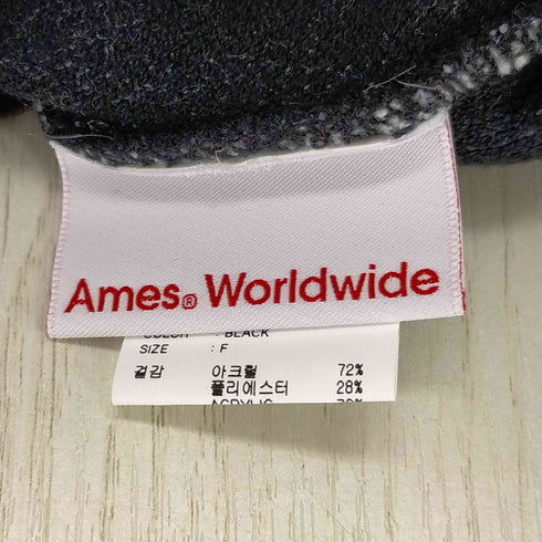 Ames Worldwide チェッカーボードビーニー レディース FREE