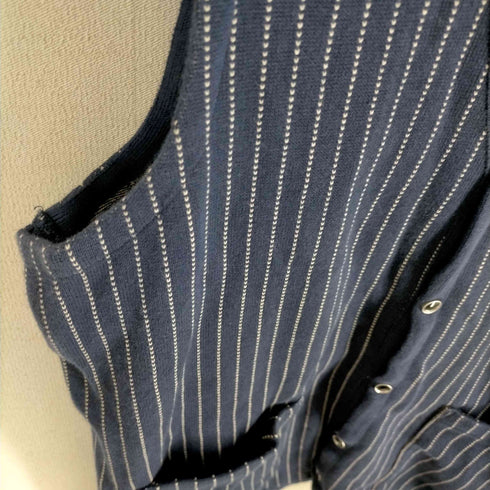 ウエストライド WESTRIDE CYCLE TOGS スナップボタンストライプベスト メンズ 38