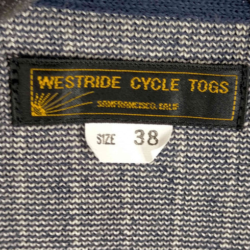 ウエストライド WESTRIDE CYCLE TOGS スナップボタンストライプベスト メンズ 38