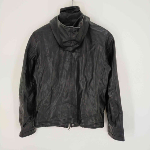 アズールバイマウジー AZUL by moussy フードドッキングフェイクレザージャケット メンズ JPN:S