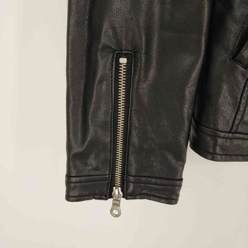 アズールバイマウジー AZUL by moussy フードドッキングフェイクレザージャケット メンズ JPN:S