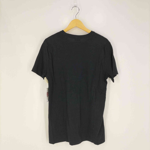 ディーゼル DIESEL バーコードロゴ プリント クルーネックTシャツ メンズ import:L