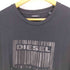 ディーゼル DIESEL バーコードロゴ プリント クルーネックTシャツ メンズ import:L