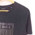 ディーゼル DIESEL バーコードロゴ プリント クルーネックTシャツ メンズ import:L