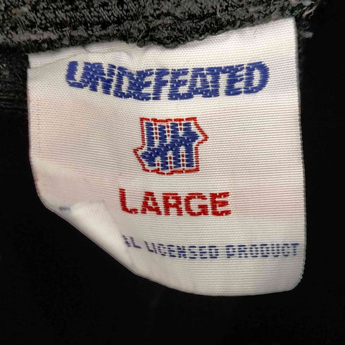 アンディフィーテッド UNDEFEATED ロゴ刺繍トラックパンツ メンズ JPN:L