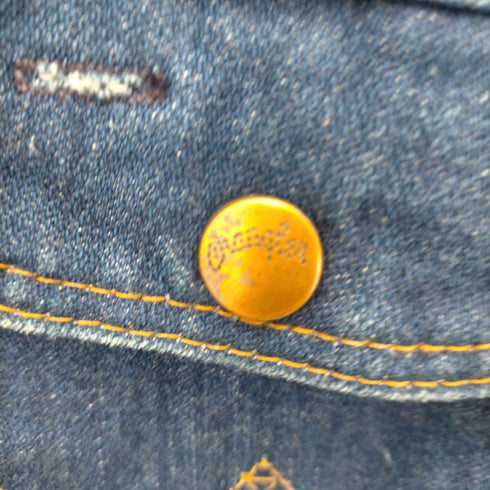 ラングラー Wrangler USA製 スナップボタン デニムジャケット メンズ import:M