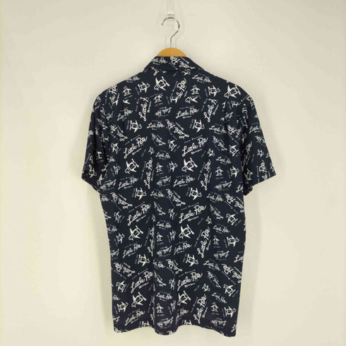 マンシングウェア Munsingwear 総柄 ポリエステルシャツ メンズ JPN:L