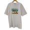 ABS apple butter store ビッグサイズ プリント 半袖Tシャツ メンズ