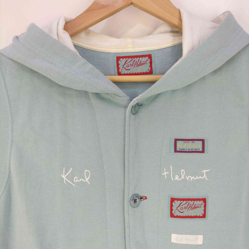 カールヘルム Karl Helmut サンデーキティンプリントフーディベスト メンズ JPN:4