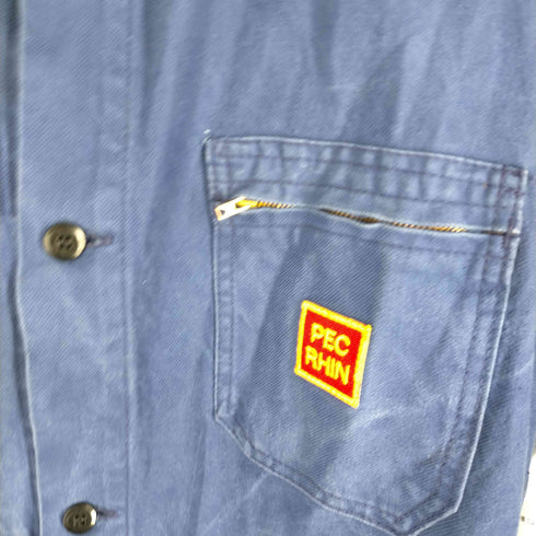 50s~ フレンチワークジャケット コットンツイルカバーオール メンズ 50