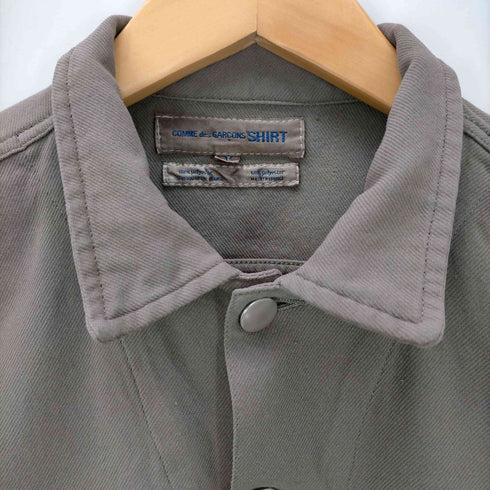 コムデギャルソンシャツ COMME des GARCONS SHIRT ポリエステル地 トラッカージャケット メンズ JPN:M