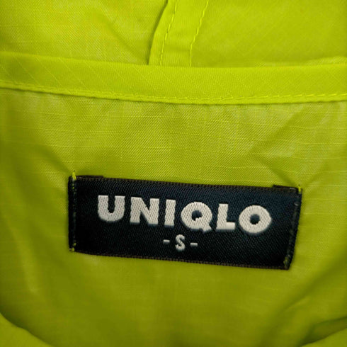 ユニクロ UNIQLO 00s OLD パッカブル ベンチレーション リップストップナイロン ジップアップフーディ メンズ JPN:S