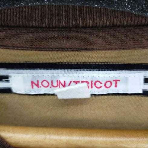 N.O.UN/TRICOT ナウン ボーダークルーネックS/S TEE メンズ JPN:XL 42/44