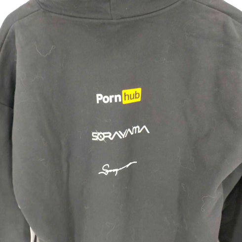 SORAYAMA PORN HUB Pornhub × Sorayama Logo Hoodie メンズ JPN:L