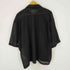 ウィリーチャバリア WILLY CHAVARRIA Community Center Tokyo Branch 23SS CCTB別注 MESH ZIP SHIRT SOLID BLACK メッシュシャツ メンズ import:XL