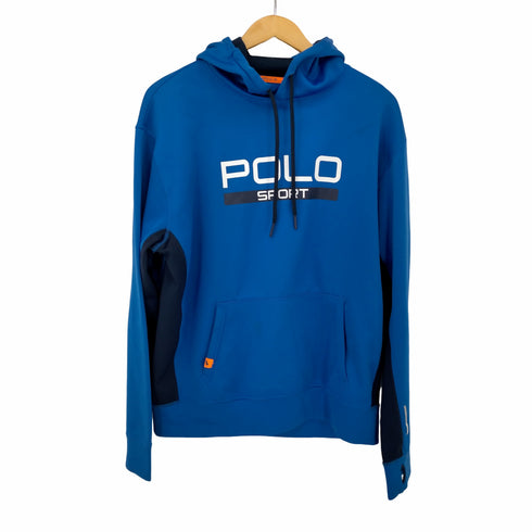 ポロスポーツラルフローレン POLO SPORT RALPH LAUREN PERFORMANCE THERMO VENT ロゴプリント プルオーバーパーカー メンズ import:L