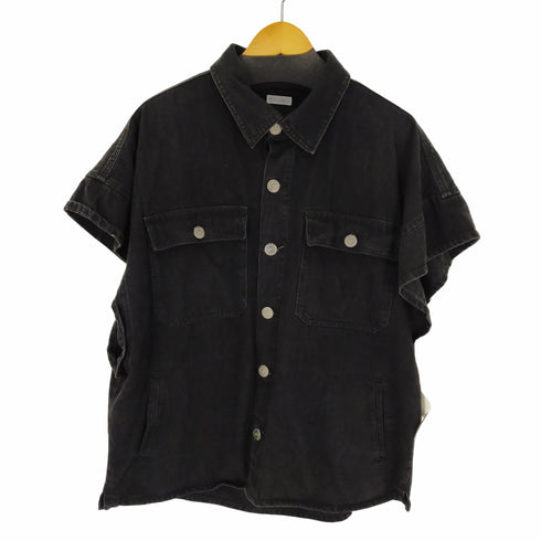ウィリーチャバリア WILLY CHAVARRIA ノースリーブデニムベスト フラップポケット メンズ import:XL