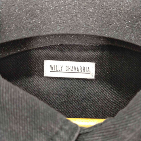 ウィリーチャバリア WILLY CHAVARRIA ノースリーブデニムベスト フラップポケット メンズ import:XL