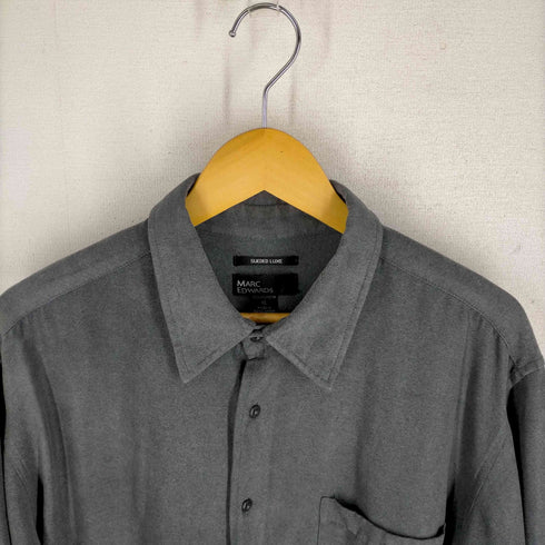 マークエドワーズ MARC EDWARDS SUEDED LUXE モールスキンシャツ メンズ JPN:XL