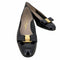 サルヴァトーレフェラガモ Salvatore Ferragamo クロコ型押し パンプス レディース US:7.5