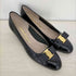 サルヴァトーレフェラガモ Salvatore Ferragamo クロコ型押し パンプス レディース US:7.5