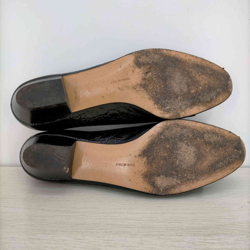 サルヴァトーレフェラガモ Salvatore Ferragamo クロコ型押し パンプス レディース US:7.5