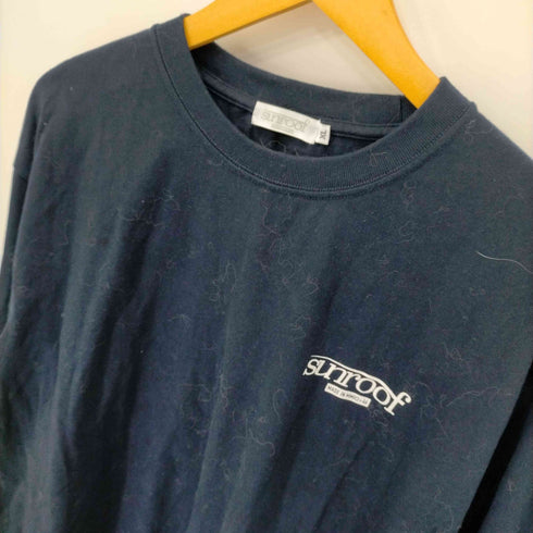 サンルーフ sunroof MADE IN MMH3+46 両面プリントクルーネックTシャツ メンズ JPN:XL
