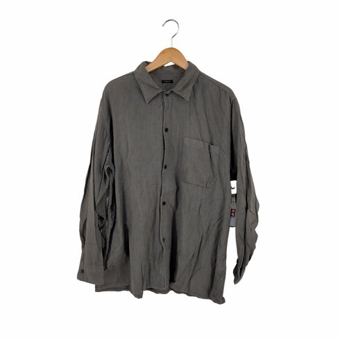 コモリ COMOLI 22SS ヨリ杢 オープンカラーシャツ メンズ JPN:3