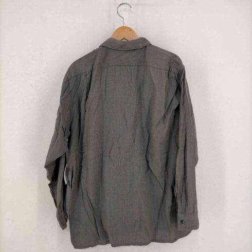 コモリ COMOLI 22SS ヨリ杢 オープンカラーシャツ メンズ JPN:3