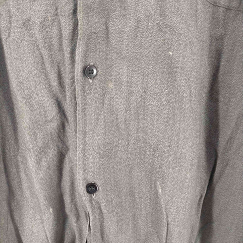 コモリ COMOLI 22SS ヨリ杢 オープンカラーシャツ メンズ JPN:3