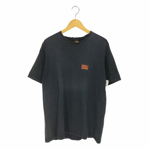 キャリー CALEE ロゴ両面プリントクルーネック Tシャツ メンズ JPN:XL