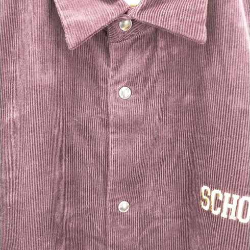 ショット Schott ロゴ刺繍 コーデュロイジャケット メンズ 2xl
