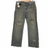 LAKRAS TIMELESS JEANS 再構築 バギーデニム レオパードパッチ メンズ