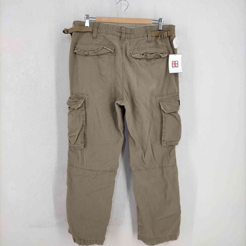 ポロジーンズ RL POLO JEANS CO. 90-00s サイドシンチ リップストップコットンカーゴパンツ メンズ 34x30