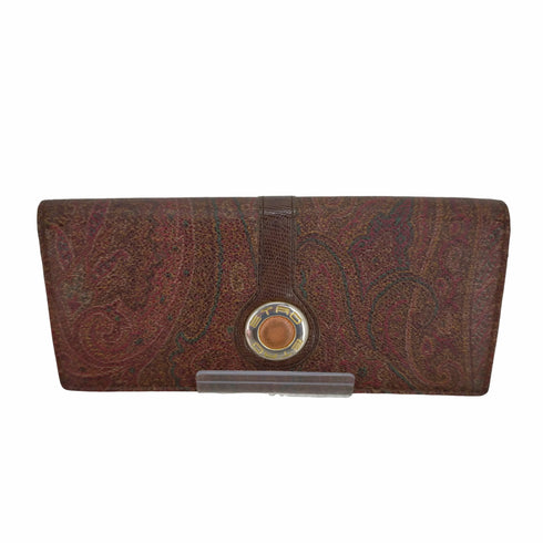 エトロ ETRO ペイズリー ロングウォレット レディース ONE SIZE