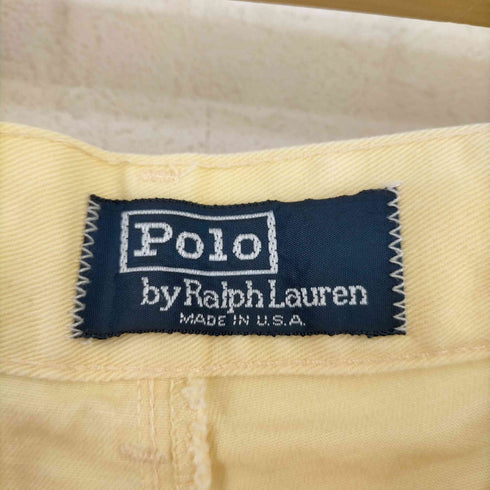 ポロバイラルフローレン Polo by RALPH LAUREN 80-90s MADE IN USA 紙タグ 2タックチノスラックス YKK メンズ 38/34