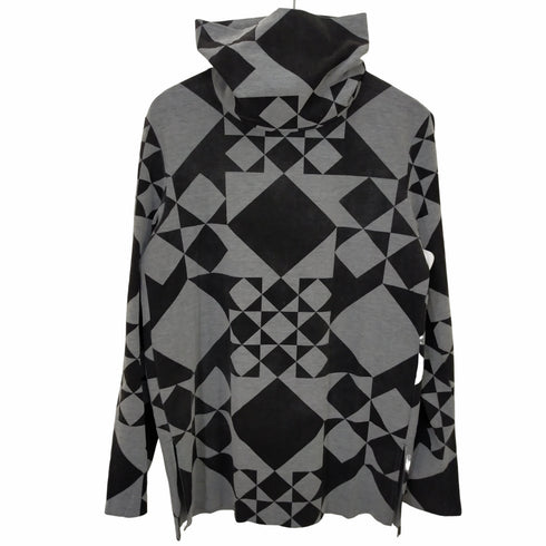 アタッチメント ATTACHMENT 16AW 総柄タートルネック メンズ