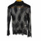 ラブユ LVEU. See through lace high neck tops シアーカットソー 透かし レディース FREE