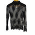 ラブユ LVEU. See through lace high neck tops シアーカットソー 透かし レディース FREE