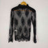 ラブユ LVEU. See through lace high neck tops シアーカットソー 透かし レディース FREE