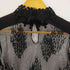 ラブユ LVEU. See through lace high neck tops シアーカットソー 透かし レディース FREE
