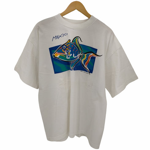 00S MADE IN MEXICO PETER MUSSFELDT アートTシャツ メンズ import:XL