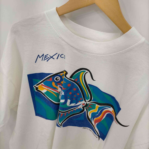 00S MADE IN MEXICO PETER MUSSFELDT アートTシャツ メンズ import:XL