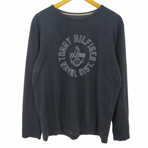 トミーヒルフィガー TOMMY HILFIGER プリント クルーネックプリントTシャツ メンズ import:L