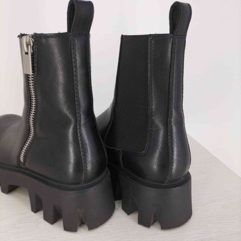 ザラ ZARA CHUNKY BOOTS WITH ZIP ジップアップ チャンキーブーツ メンズ 40