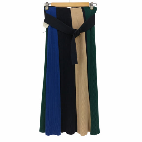 ミラオーウェン Mila Owen 18AW パネル ニット スカート レディース JPN:0