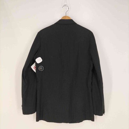 ヨウジヤマモト コスチュームドオム YOHJI YAMAMOTO COSTUME D’HOMME ピンストライプ ウールコットン 3Bテーラードジャケット メンズ JPN:3